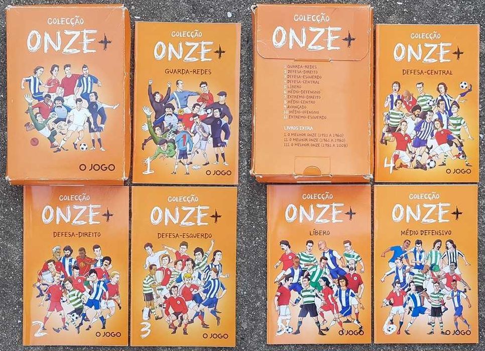 Coleção “Onze +” O jogo (14 livros)