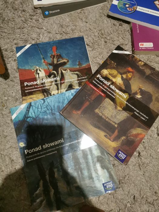 Ponad słowami podręcznik polski różne części