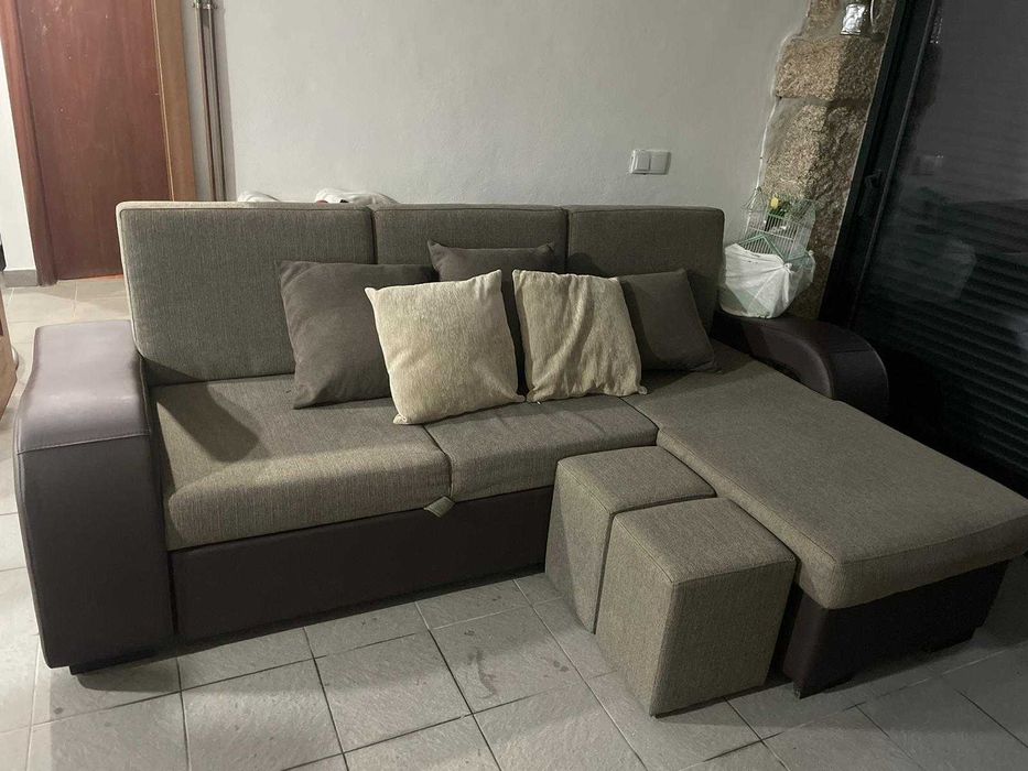 Sofá Cama como novo negociável
