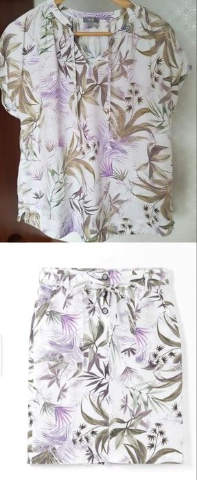 Лляний костюм c&a