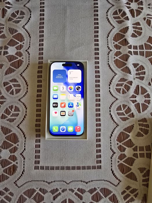 Iphone 16 Pro  Natural   Tytanium 256  Perfekcyjny