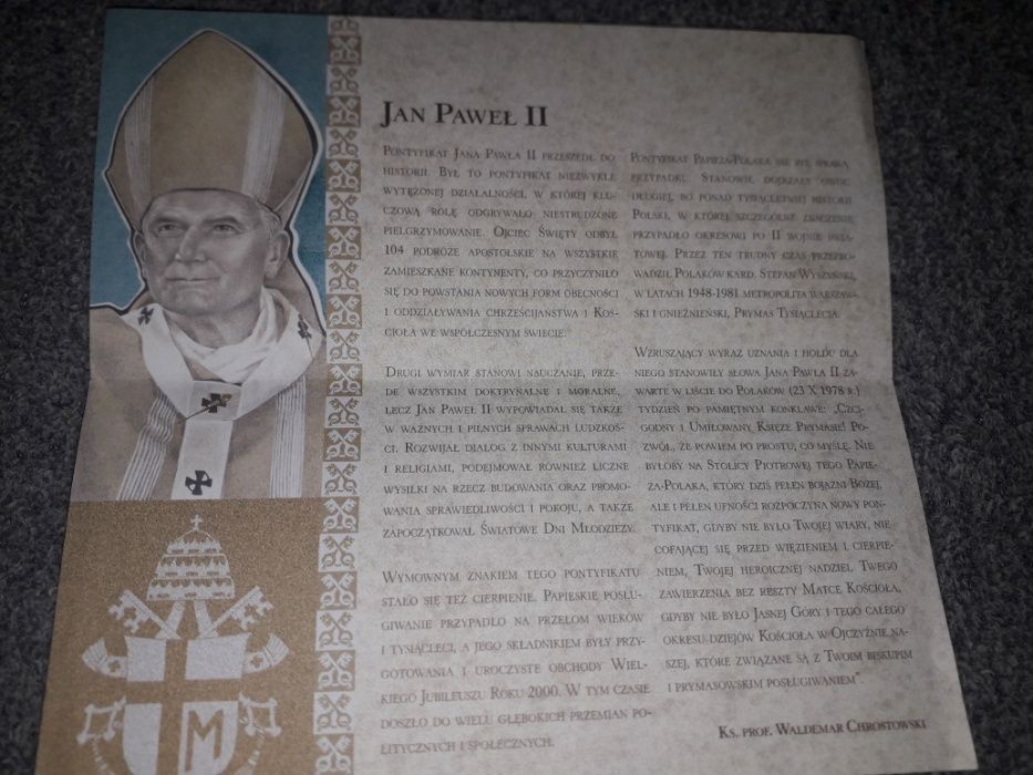 Banknoty 50 zł z 2005 r. ze św. Janem Pawłem II