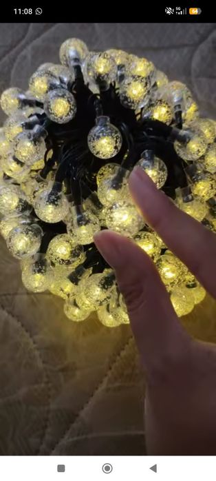 Decoração leds jardim 22 metros