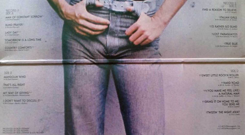 Rod Stewart-The Best Of. vol.1 & vol.2 Winyl 4Lp.