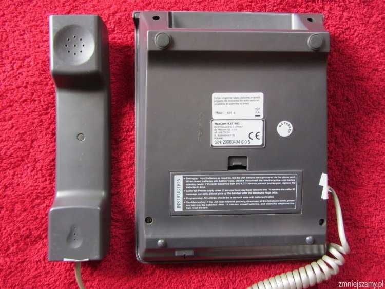 Aparat telefoniczny stacjonarny MaxCom KXT-661