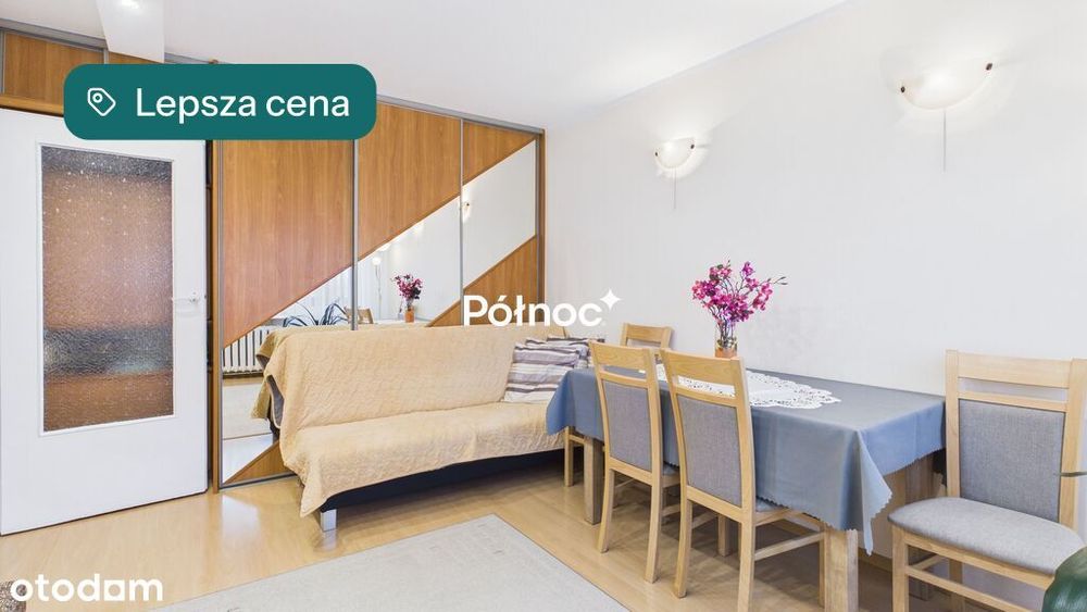 2 pokoje, 35,68 m² | Balkon | IV piętro