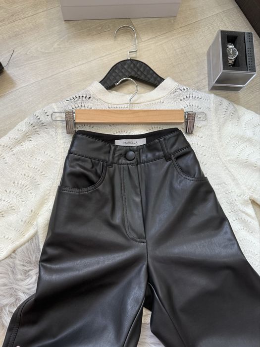 Якісні шкіряні штани Marella