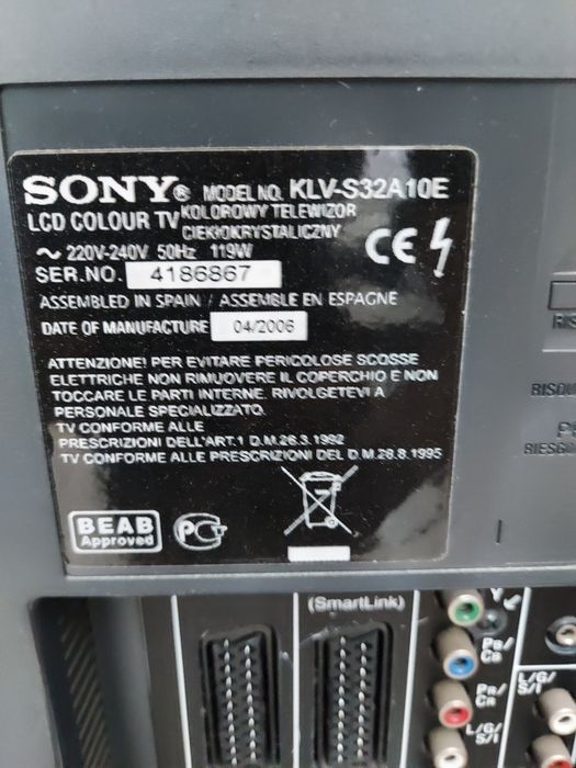 Sony Bravia 32 "