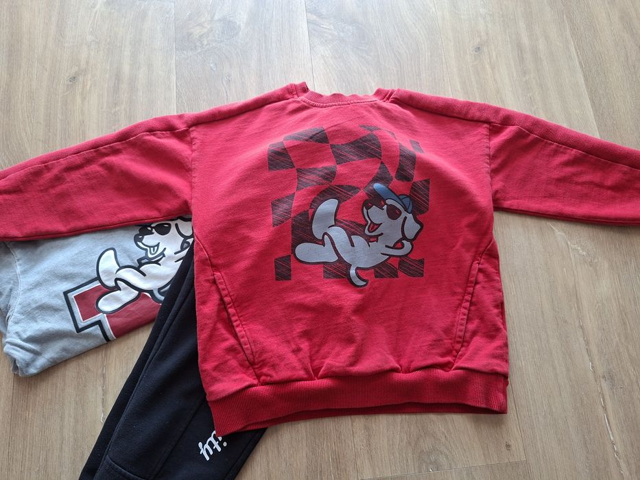 Dres Coccodrillo Chłopiec r. 116 -gratis czarne spodnie