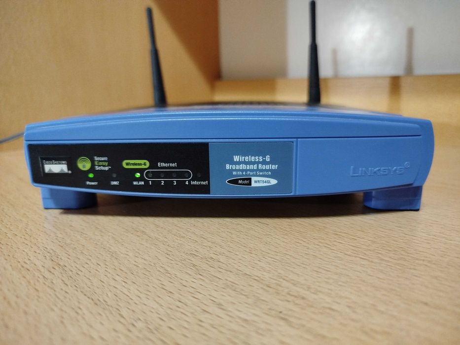 Wi-Fi роутер маршрутизатор Linksys WRT54GL