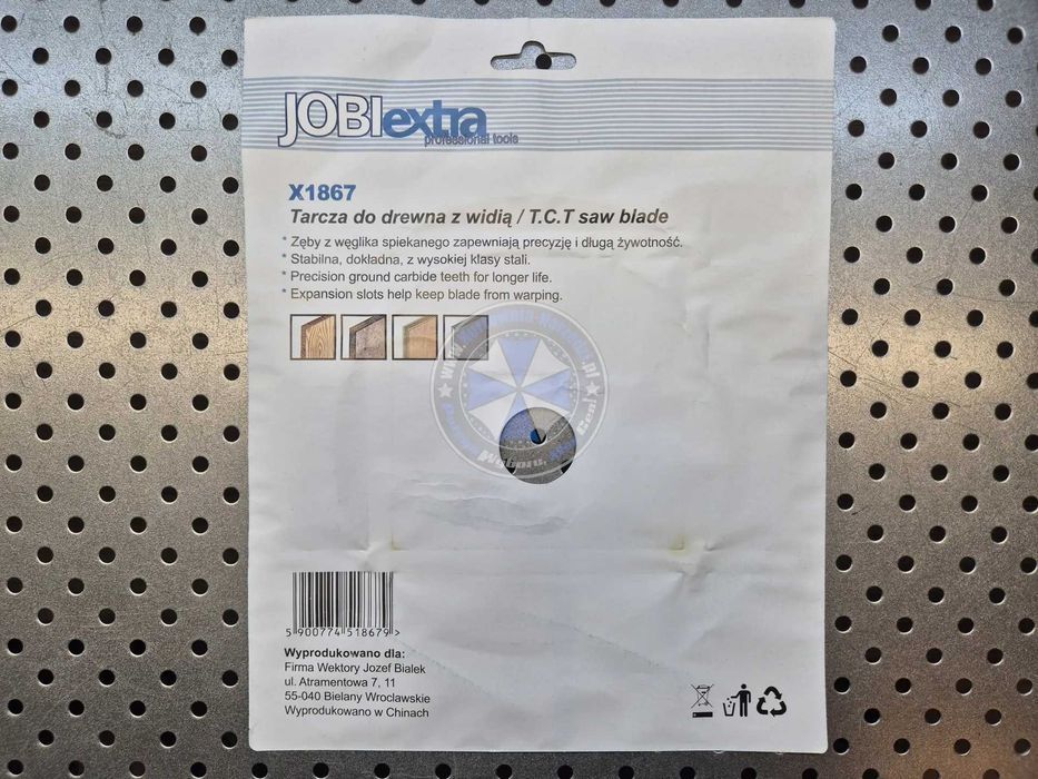 Tarcza do drewna z Widią TCT 160mm 40T tarcza do drewna 160mm 40 zębów