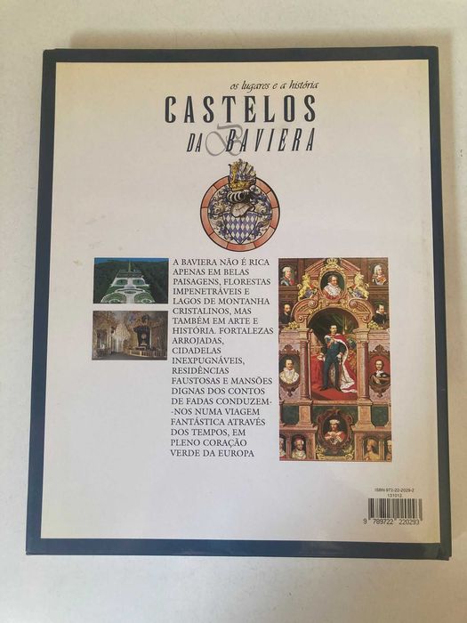 Livro - Os Lugares e a História - Castelos da Baviera (ctt grátis)