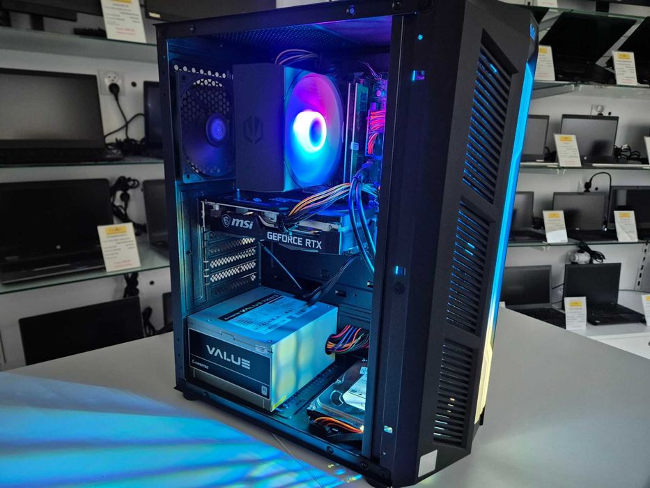 Komputer Aerocool Intel i5 Pamięć 16gb Dysk 480gb Rtx3050 6gb Win11 GW