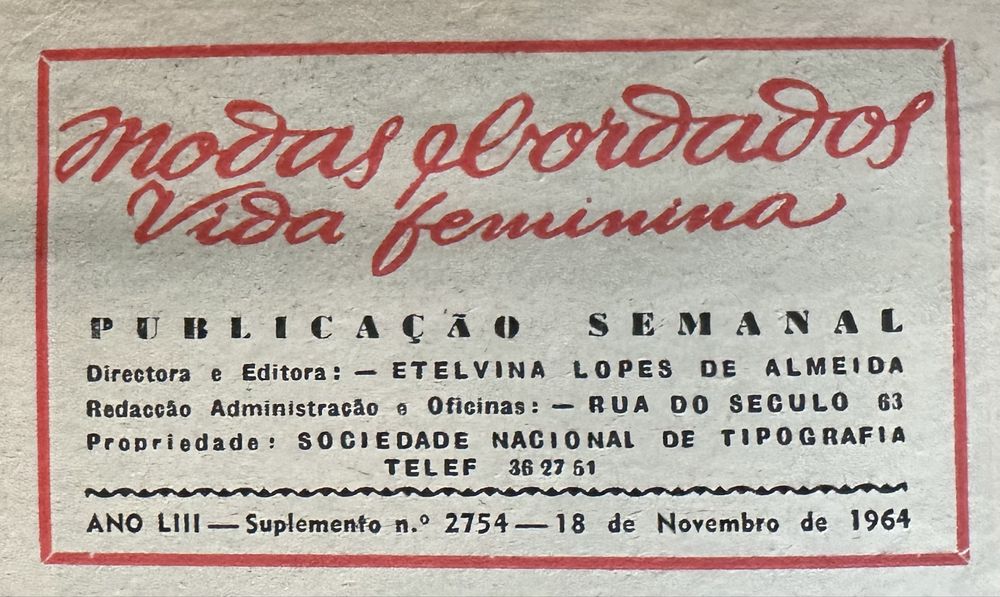 Revistas antigas