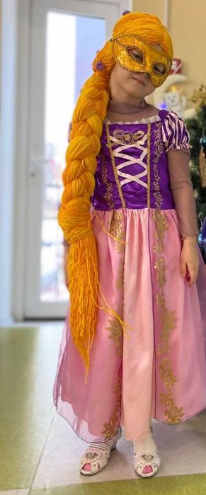 Костюм карнавальний Рапунцель