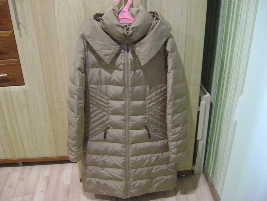 Пальто пуховик  Warehouse р. 44-46 (12) на рост 164см (почти новый)