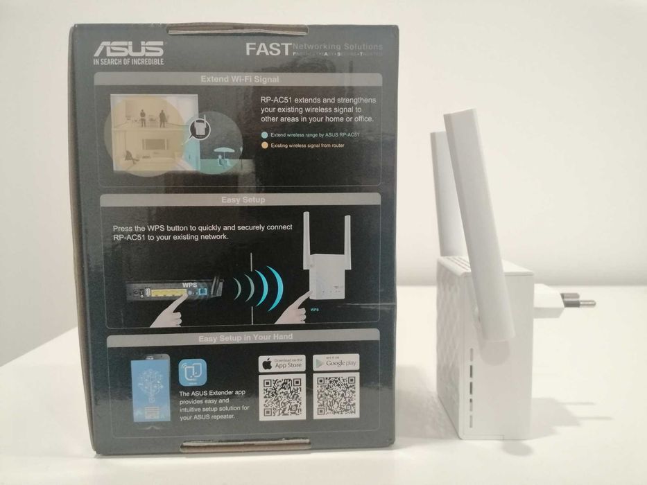 Repetidor Asus Wi-Fi AC AC51