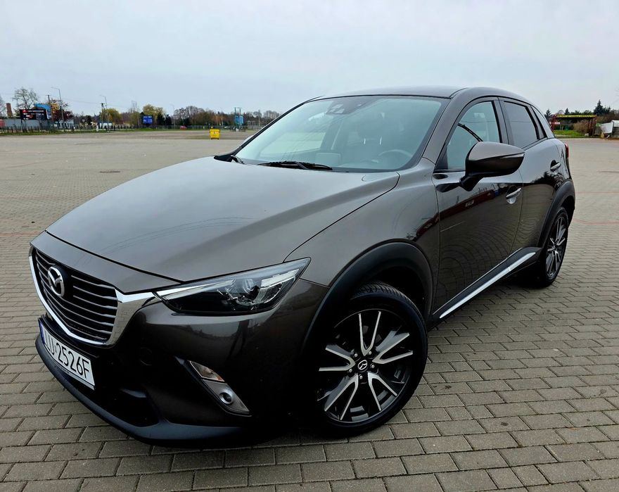 Mazda CX-3 2.0i 149KM z Niemiec Bezwypadkowa Klima Skóra Navi Serwis