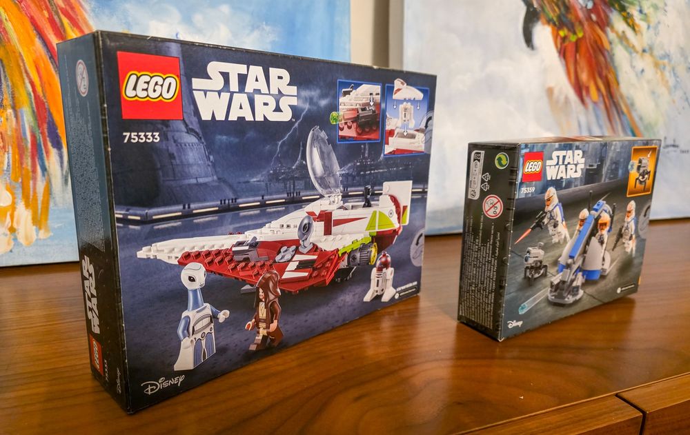 Pack - 75333 Obi-Wan Starfighter e 75359 Ahsoka Clones