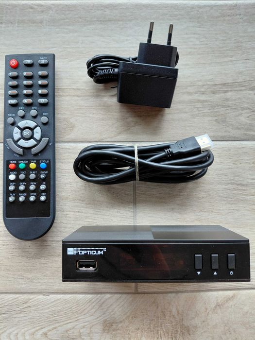 dekoder do odbioru naziemnej telewizji cyfrowej drugiej generacji