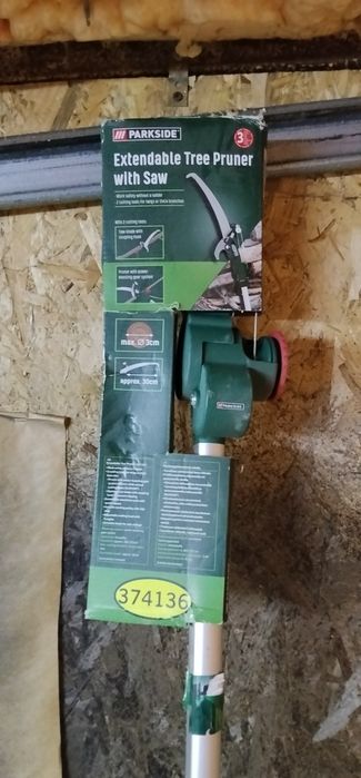 Teleskopowe nożyce parkside do pielęgnacji drzew