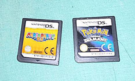 Pack Jogos Nintendo DS: Pokémon Diamante + Mario Party DS (Originais)