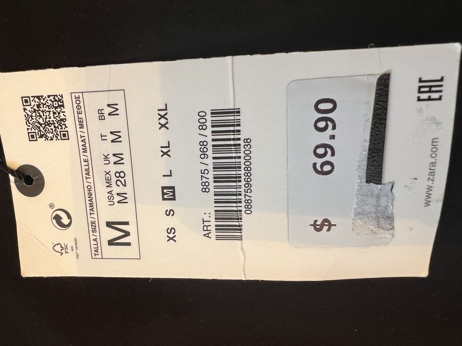 Брюки штани легінси лосіни Zara з розрізами