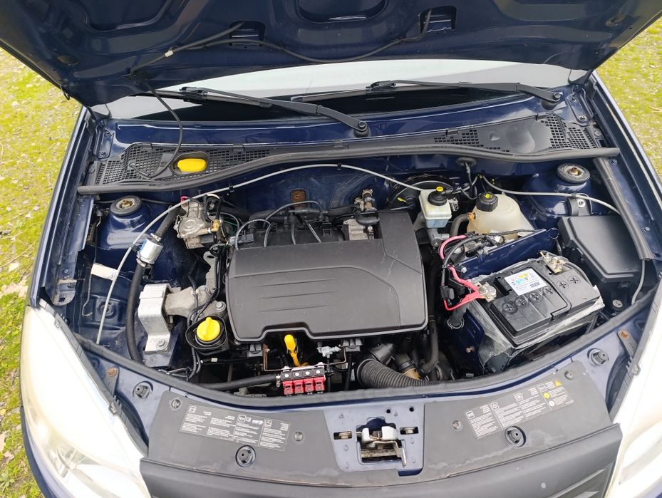 Dacia sandero 2012 газ бенз ГБО 1.2