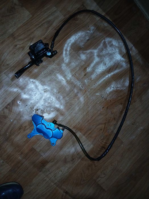 Conjunto rodas supermotard mais pinça e bomba travão