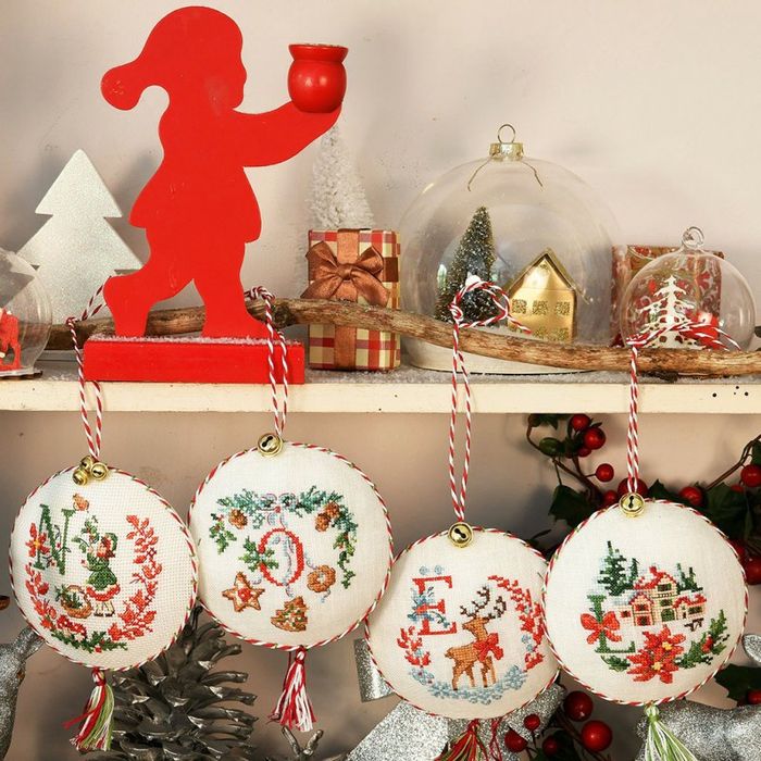 Схема Le grand ABC de Noel  Большой рождественский алфавит