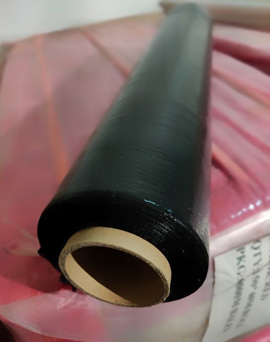 Стрейч пленка непрозрачная, черная - 75грн/кг