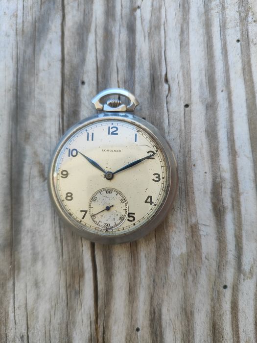 Relógio de Bolso Longines cal.37.9ABC artdeco - a funcionar