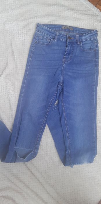 Jeansy Rurki Rozciągliwe R. 36 S