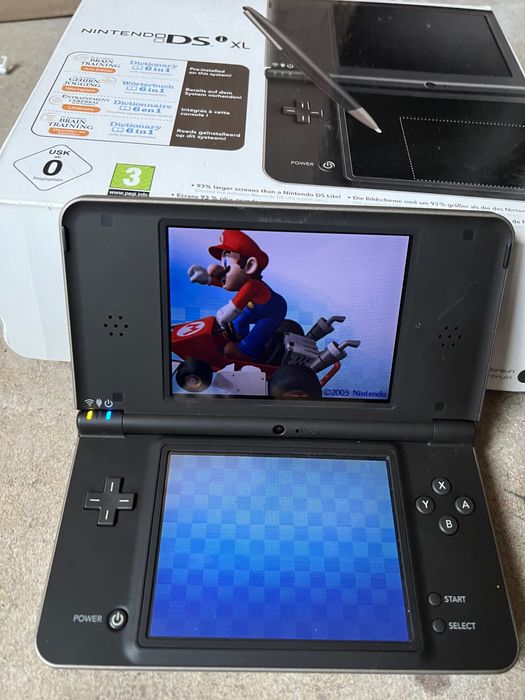 Nintendo DS XL + opakowanie + ładowarka