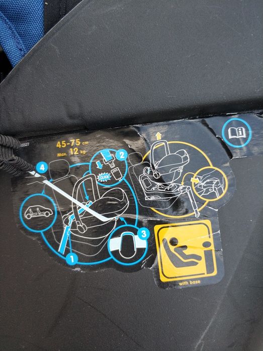 Fotelik samochodowy Maxi-Cosi Rock  do 12kg, 45-75cm