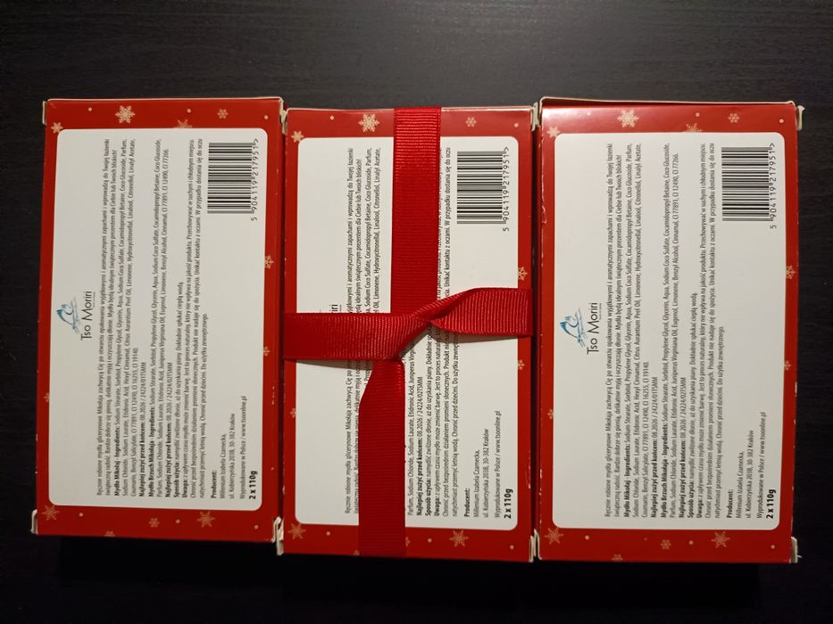 Zestaw świątecznych mydeł Tso Moriri