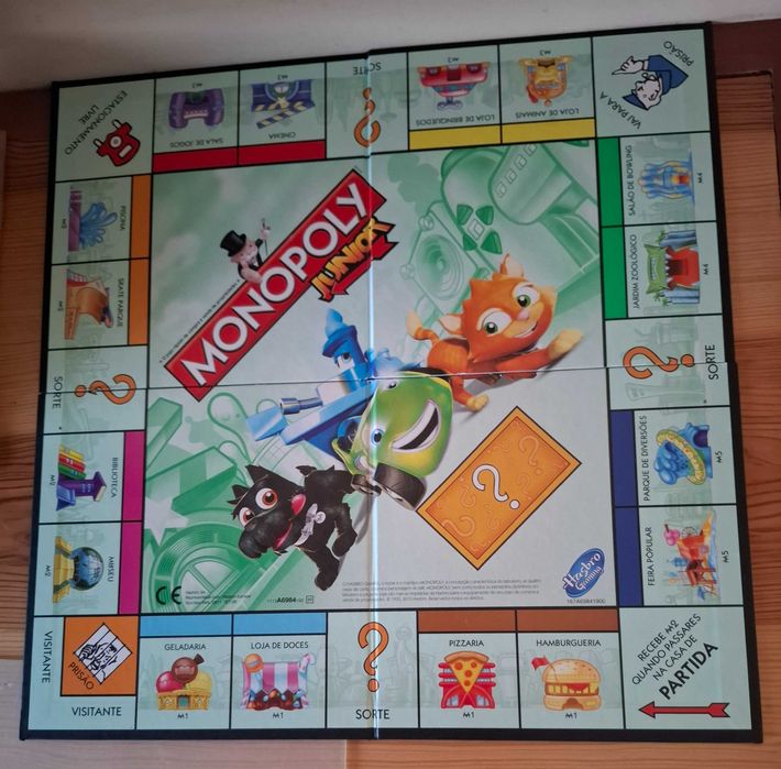 Jogo Monopoly Junior Hasbro Gaming 5+