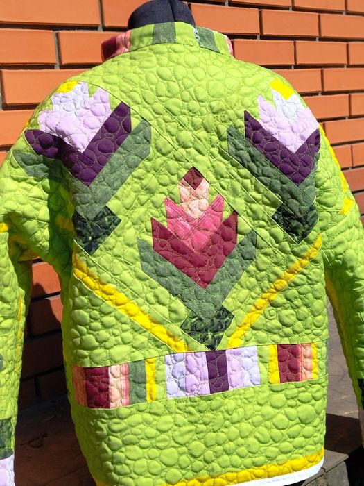 Жакет печворк (клаптиикове шиття)