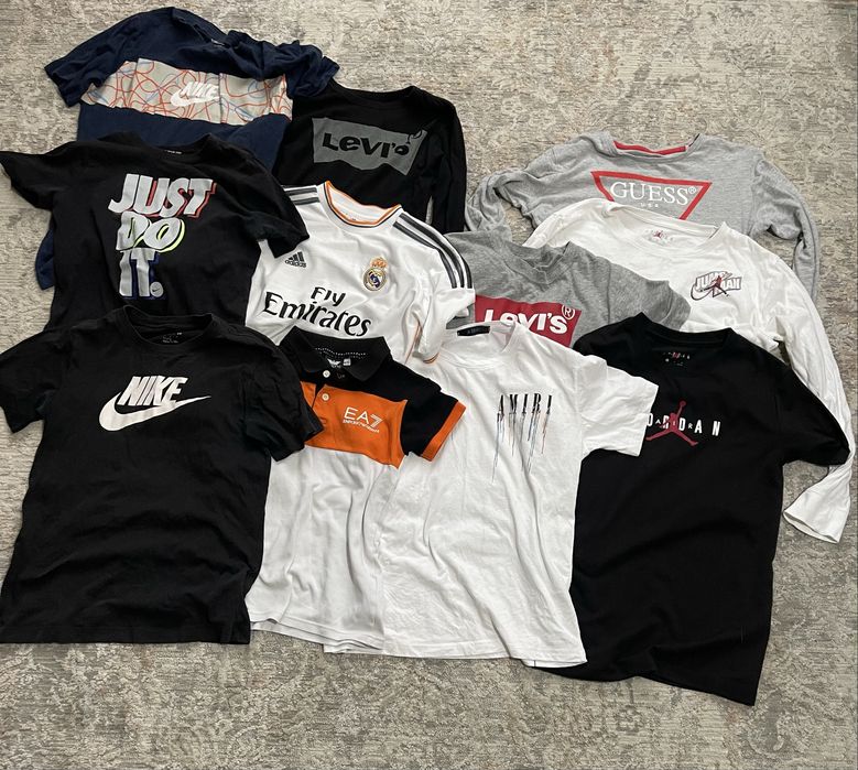 Продам футболки nike,jorda,amiri,armani,levis,guess,adidas на 12-14 років