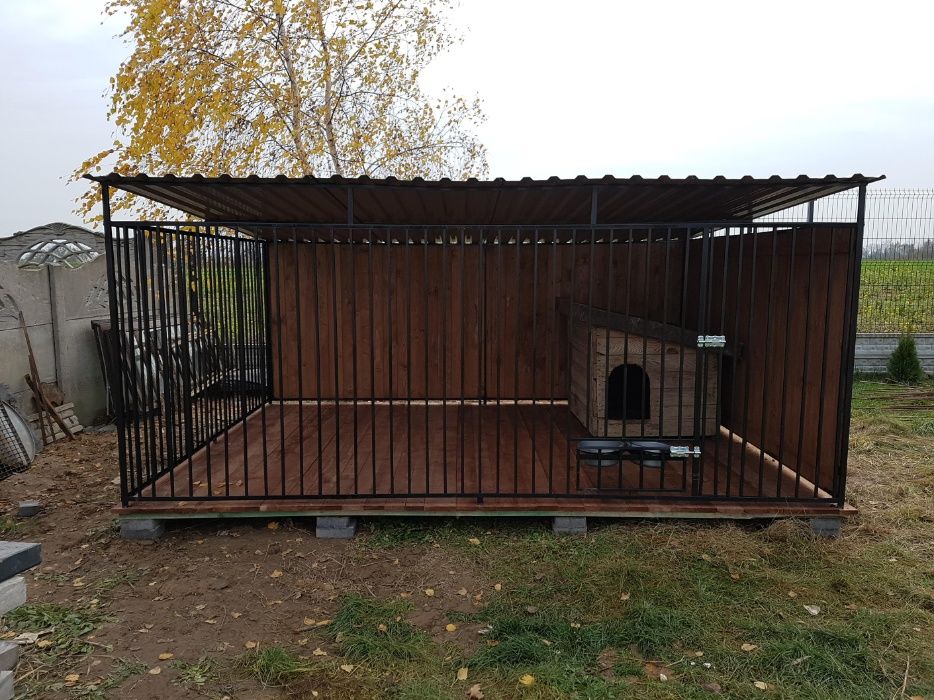 Kojec Klatka Zagroda Buda dla psa 2mx2m Montaż Gratis Solidny!