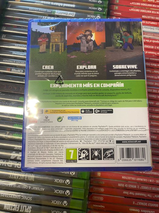 Minecraft [PS5] PL, NOWA