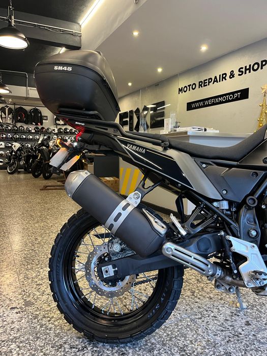 Yamaha T7 Teneré de 2024 com 10000 Kms, como nova e Top Case
