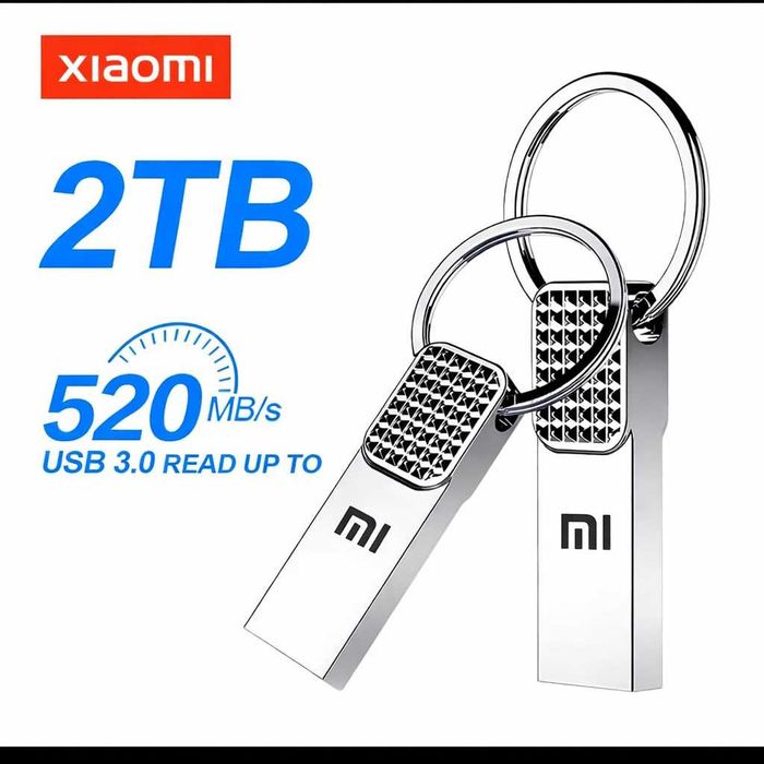 SSD USB-Flash Xiaomi 2 TB 520MB/S водонепроницаемая