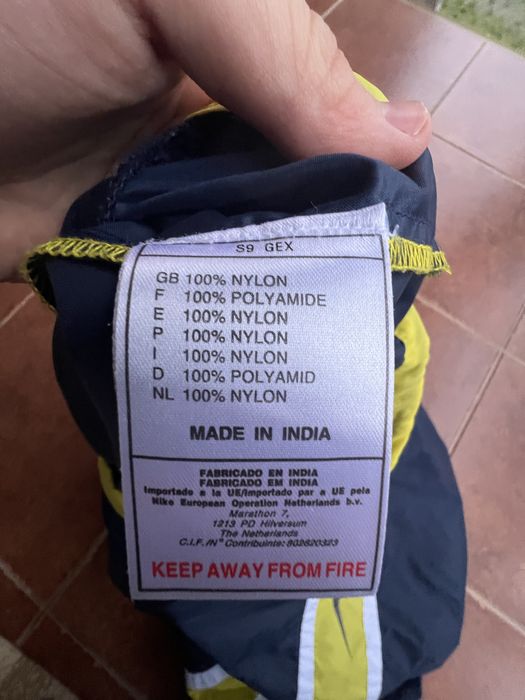 Vintage Nike swoosh track jacket