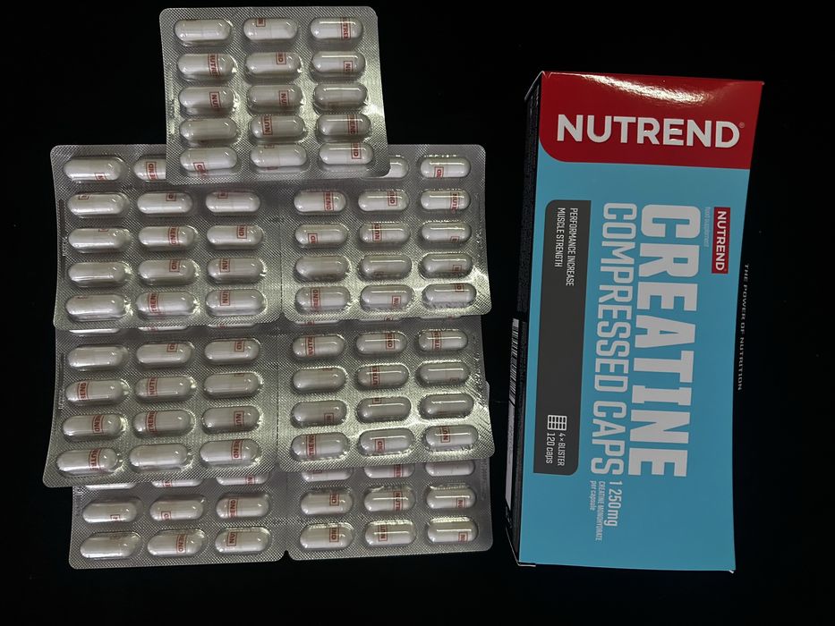 Nutrend Creatine Compressed Caps