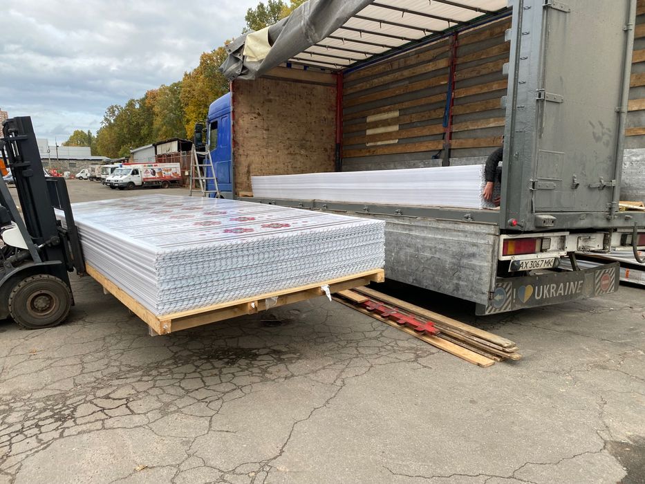 Поликарбонат сотовый и монолитный (Швейцария, Чехия, Украина) НАЛИЧИЕ!