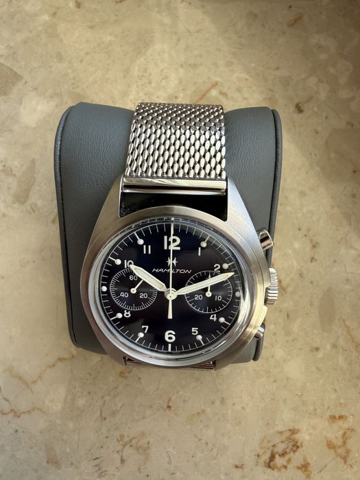 Hamilton Khaki Pilot Mechanical Chrono Full Set 2025 + gratisy! REZERWACJA