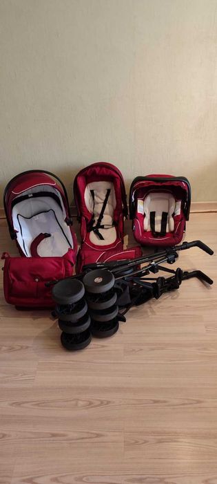 Дитяча коляска 3в1 Giordani Lixo / виробник Італія /.