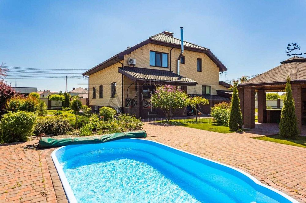 Продаж будинку з басейном та сауною, с. Крюківщина, Бучанський р-н