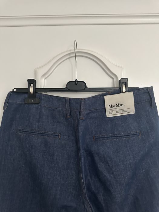 MAX MARA piękne spodenki jeansowe